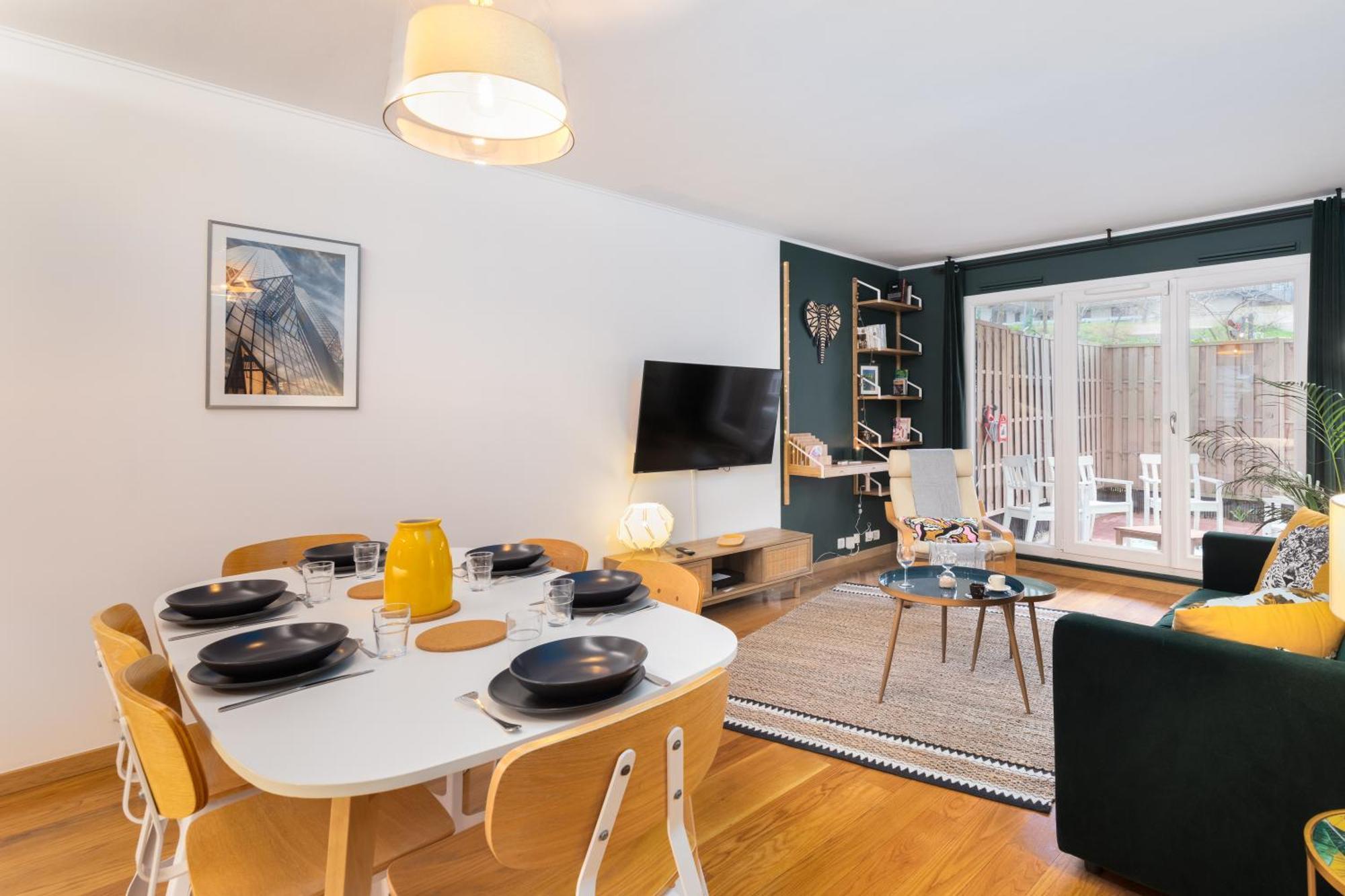 Apartamento Cosy'N Paris - Parking Secure - Metro 14 - Wifi - Terrace - Premium Bedding Gentilly Exterior foto
